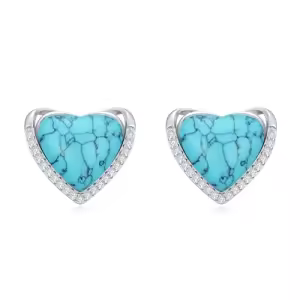 12-Turquoise Heart