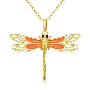 Dragonfly Necklace-B