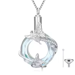 Butterfly Moonstone Necklace