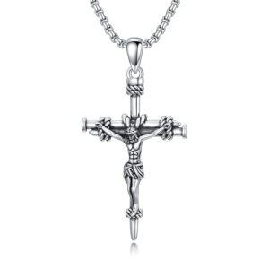 E02-Crucifix Necklace
