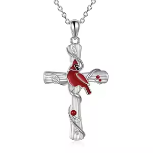 Red Cardinal Necklace