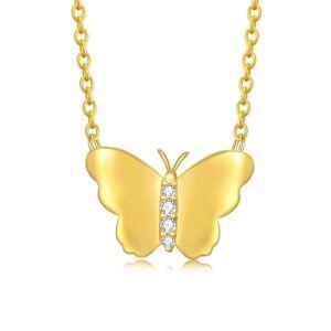 Butterfly Necklace-A