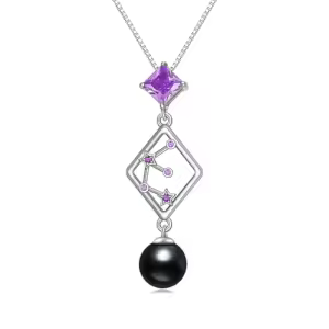 Pisces (2.19 - 3.20) with Aquamarine March Birthstone