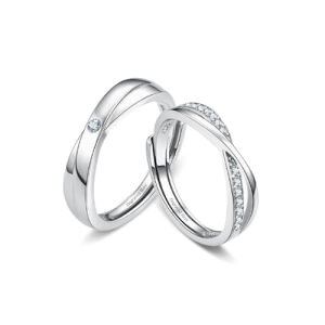 Wedding Band Set-D