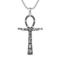 wholesale Cross Necklace 925 Sterling Silver Cross Pendant Christmas Fathers Day Birthday Gifts For Men Gifts For Father Gifts For Dad Brother Husband Son -style_name:E Ankh Cross I