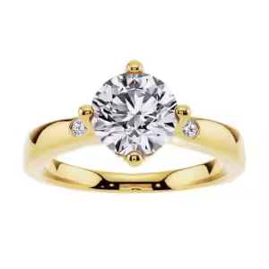 A Moissanite Ring