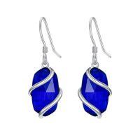 wholesale Earrings For Women 925 Sterling Silver Dainty Gemstone Dangle Drop Earrings Fine Jewelry Birthday Christmas Gifts For Women Her Mom -color_name:Dangle-Sapphire-Sepember