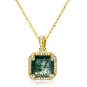 Moss Agate Necklace