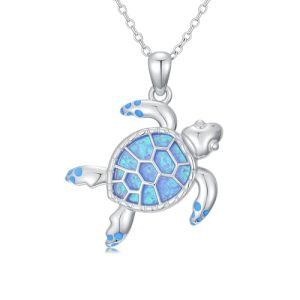 E00-Sea Turtle-Blue opal