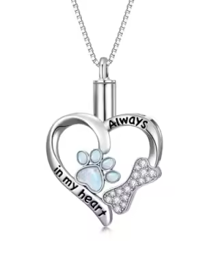 Paw Print Urn Necklaces