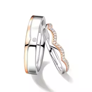 A Wedding Ring Set