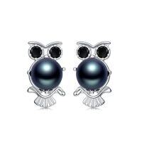 wholesale Christmas Gifts For Women Sterling Silve Horse/highland Cow/cat/duck/dog/elephant/owl For Wife Birthday Anniversary Jewelry Gifts For Women Mother Grandmother Girlfriend Her -style_name:Owl