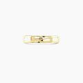 TOUPOP 14K Gold Bow Tie Men's Engraved Name Wedding Promise Ring-0-1
