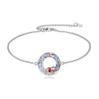 wholesale Bear Bracelet Sterling Silver Moon Jewelry Bear Gifts -style_name:Bear