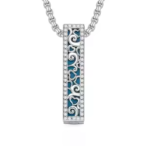Turquoise Urn Necklace