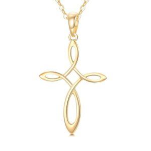 Celtic Cross Necklace-D