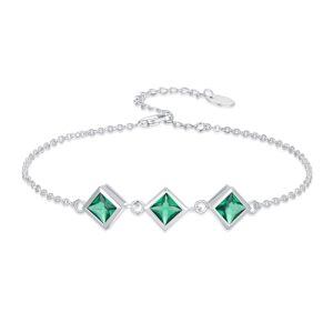 Emerald Anklet