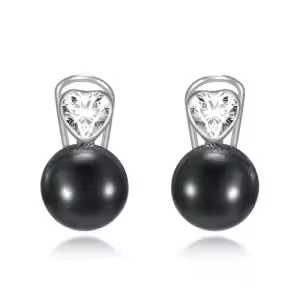 Heart Zirconia - Black Pearl