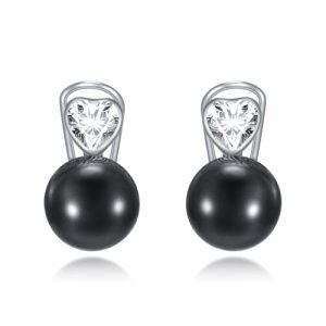 Heart Zirconia - Black Pearl