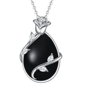 Teardrop Black Onyx