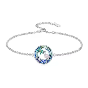 Flamingo Bracelet 7"-9"