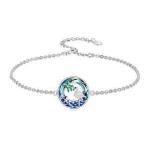 Flamingo Bracelet 7"-9"