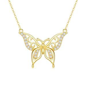 Butterfly Necklace-B