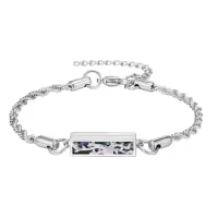TOUPOP 925 Sterling Silver Abalone Shell Tree Of Life Cremation Jewelry-style_name:Tree of Life