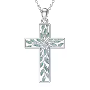 Tree of Life Cross Necklace