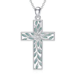 Tree of Life Cross Necklace