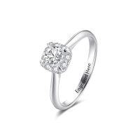 wholesale TOUPOP Personalized Moissanite Promise Rings For Women Moissanite Engagement Rings D Color Vvs1 Clarity Lab Created Diamond Rings 925 Sterling Silver Moissanite Wedding Rings Gift For Mother's Day -color_name:B Personalized Moissanite Rings,ring_size:10.5