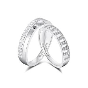 A Wedding Ring Set