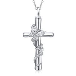 Butterfly Cross Urn-Api