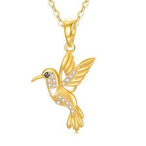 Hummingbird Necklace-B