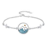 wholesale Mustard Seed Bracelet 925 Sterling Silver Mountain Turquoise Bracelets Faith Christian Mustard Seed Jewelry Christmas Gifts For Women -style_name:3-Mustard Seed Bracelet