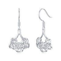 wholesale TOUPOP Celtic Earrings 925 Sterling Silver Celtic Knot Dangle Drop Earrings Irish Vintage Celtic Jewelry Gifts For Women Birthday Anniversary -style_name:Celtic - 04