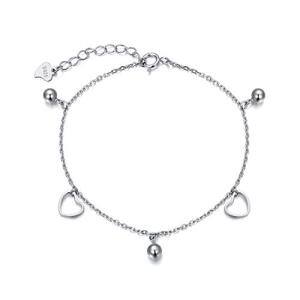 Heart Bead Anklet