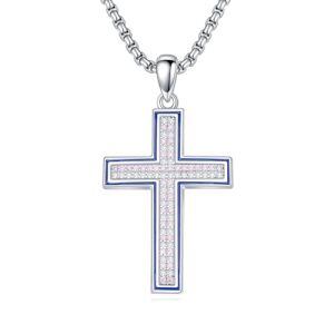 F Cubic Zirconia Cross I