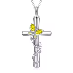 Butterfly Cross Urn-Nov