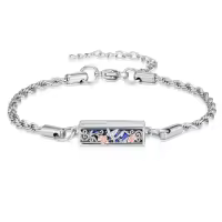 TOUPOP 925 Sterling Silver Abalone Shell Tree Of Life Cremation Jewelry-style_name:Hummingbird