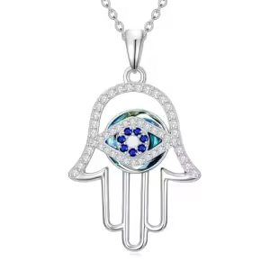 F02-Hamsa Necklace