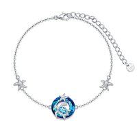 wholesale Turtle Ankle Bracelet For Women 925 Sterling Silver Layered Foot Bracelet Beach Bracelet Ocean Summer Jewelry Gifts For Women -style_name:Turtle-a