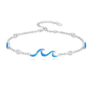 Wave Anklet
