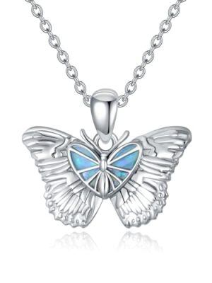 4-Heart Opal Butterfly