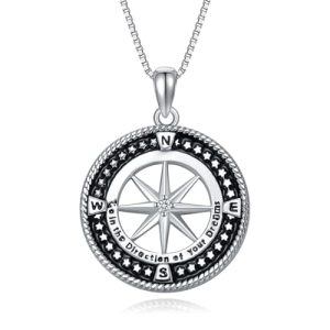 3-Compass Necklace
