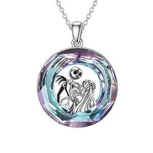 Jack and Sally with Purple Circle Crystal