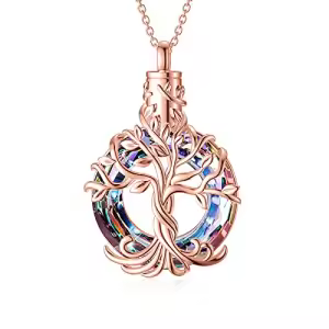 A-Purple Crystal-Rose Gold