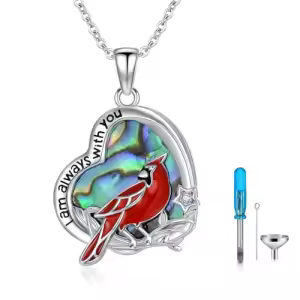 8-Heart Urn Cardinal