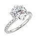 wholesale 10K Wedding Ring with Diamond Accent Band-0-7