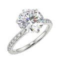 wholesale 10K Wedding Ring with Diamond Accent Band-0-6